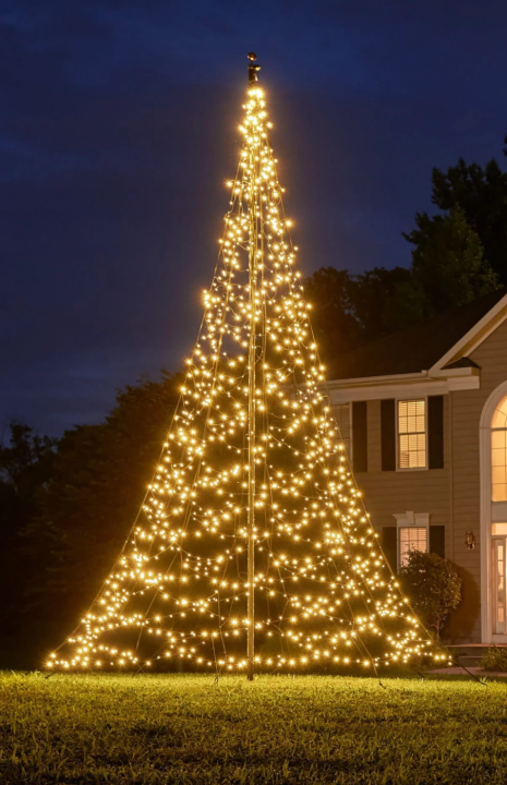 Alles voor kerst koop je op deOosteindeOnline.nl, zoals Fairybell vlaggenmast verlichting.