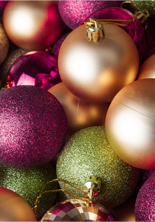 Alles voor kerst koop je op deOosteindeOnline.nl, zoals kerstballen.