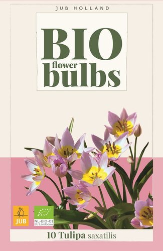 Bio tulp saxatilis 10 bollen