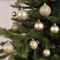 30 onbreekbare kerstballen mixkoker parel - afbeelding 3