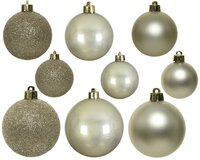 30 onbreekbare kerstballen mixkoker parel - afbeelding 2