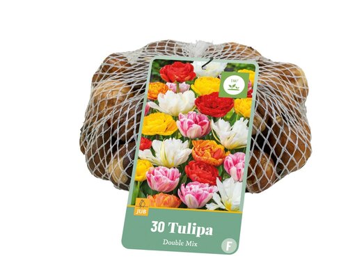 Tulpen dubbelbloemig mix 30 bollen