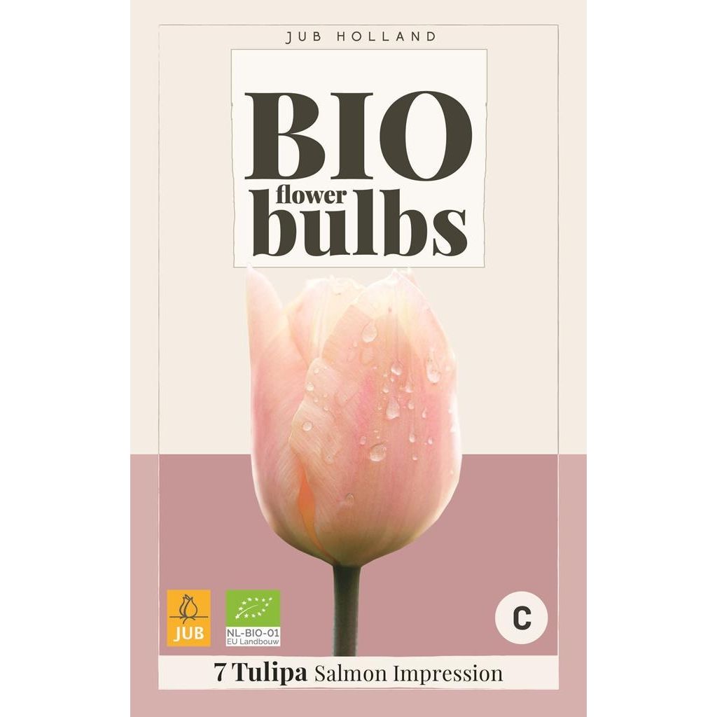 Bio tulp Salmon impression 7 bollen