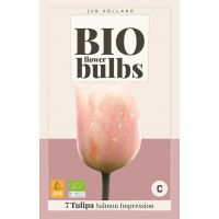 Bio tulp Salmon impression 7 bollen