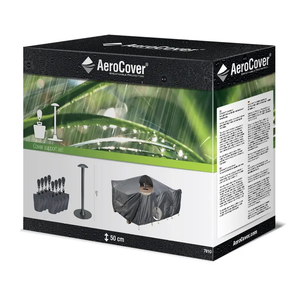 Aerocover Steun hoezenset antraciet