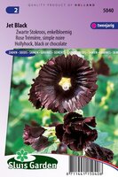 Alcea Rosea stokroos zaden Jet Black
