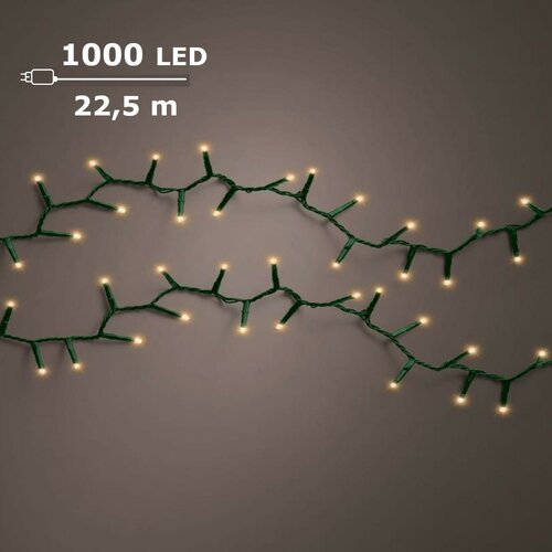 Basic kerstverlichting LED compact rice lights 1000 klassiek - afbeelding 1