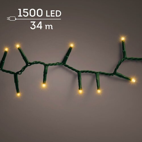 Basic kerstverlichting LED compact rice lights 1500 klassiek - afbeelding 1