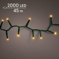 Basic kerstverlichting led compact rice lights 2000 klassiek