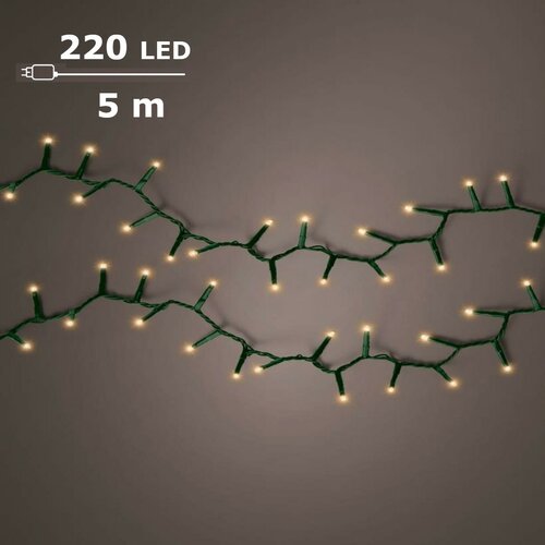 Basic kerstverlichting LED compact rice lights 220 klassiek - afbeelding 1