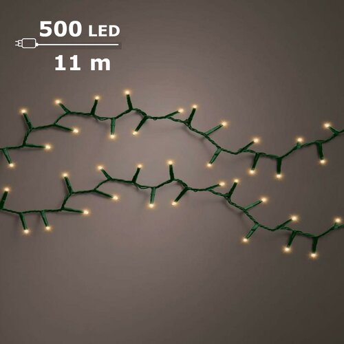 Basic kerstverlichting led compact rice lights 500 klassiek - afbeelding 1