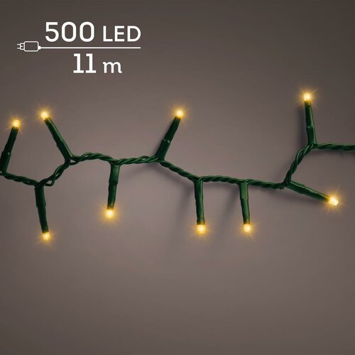 Basic kerstverlichting led compact rice lights 500 klassiek - afbeelding 1