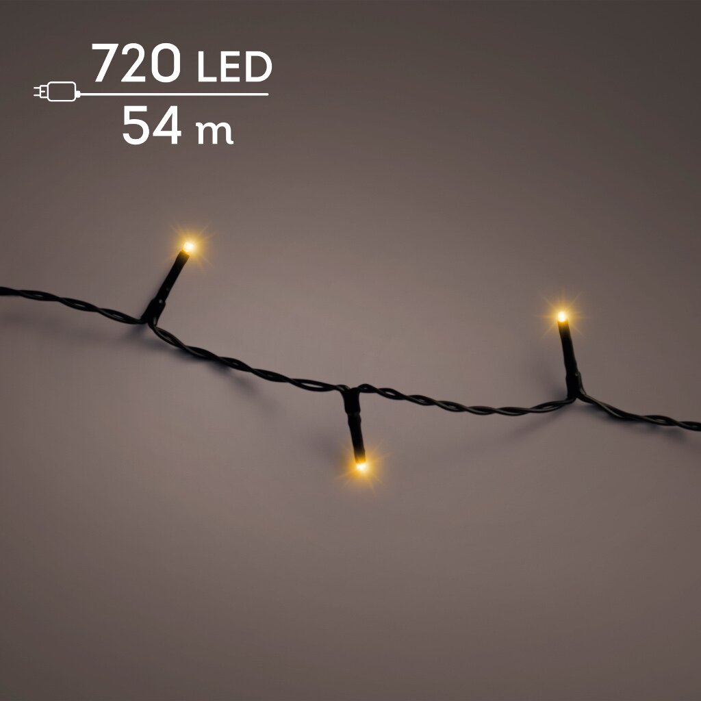 Basic kerstverlichting LED rice lights 720 klassiek warm