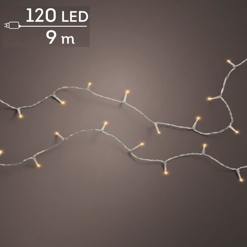 Basic LED rice lights transparant 120 klassiek warm - afbeelding 1