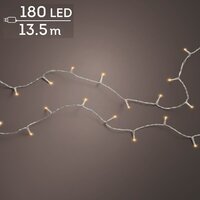 Basic LED rice lights transparant 180 klassiek warm - afbeelding 1