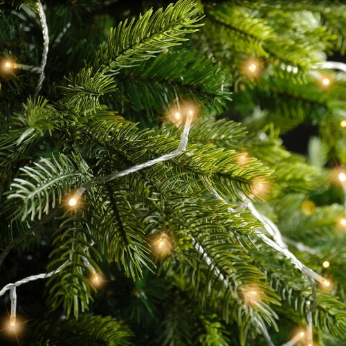 Basic LED rice lights transparant 240 klassiek warm - afbeelding 4