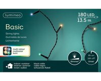 Basic led verlichting multicolour 180 lampjes - afbeelding 2