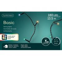 Basic led verlichting multicolour 180 lampjes - afbeelding 2