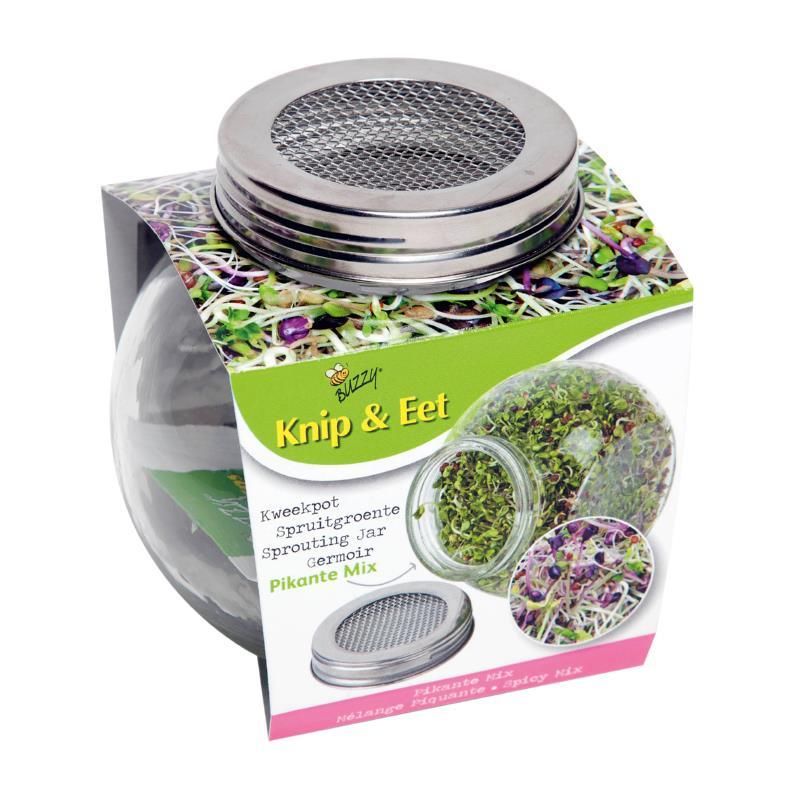 Bio Knip En Eet Pikante Salade In Glazen Pot huismerk kopen in de aanbieding Bio Knip En Eet Pikante Salade In Glazen Pot huismerk kopen in de aanbieding