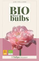 Bio tulp dreamer 5 bollen - afbeelding 1