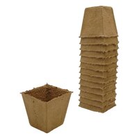 Biopotjes 8 x 8 cm set 14 stuks