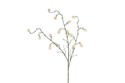 Countryfield zijden bloem abutilon 95 cm wit