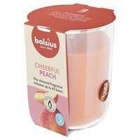 Bolsius geurglas true scents peach L