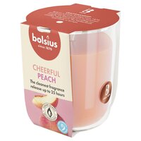Bolsius geurglas true scents peach S