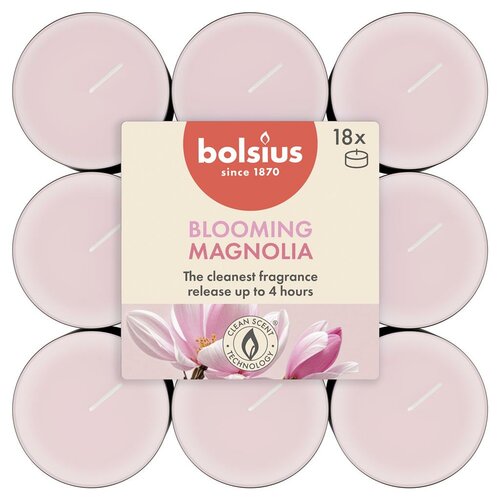 Bolsius geurtheelicht true scents magnolia 18 stuks