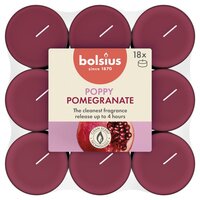 Bolsius geurtheelicht true scents pomegranate 18 stuks