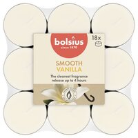 Bolsius geurtheelicht true scents vanilla 18 stuks