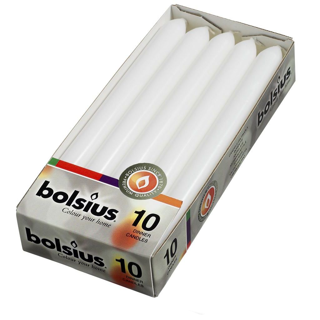 Bolsius Huishoudkaars 10 Stuks Wit 23 huismerk kopen in de aanbieding Bolsius Huishoudkaars 10 Stuks Wit 23 huismerk kopen in de aanbieding