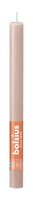 Bolsius huishoudkaars rustiek 27 cm misty pink