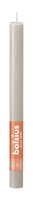 Bolsius huishoudkaars rustiek 27 cm sandy grey