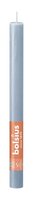 Bolsius huishoudkaars rustiek 27 cm sky blue