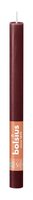 Bolsius huishoudkaars rustiek 27 cm velvet red