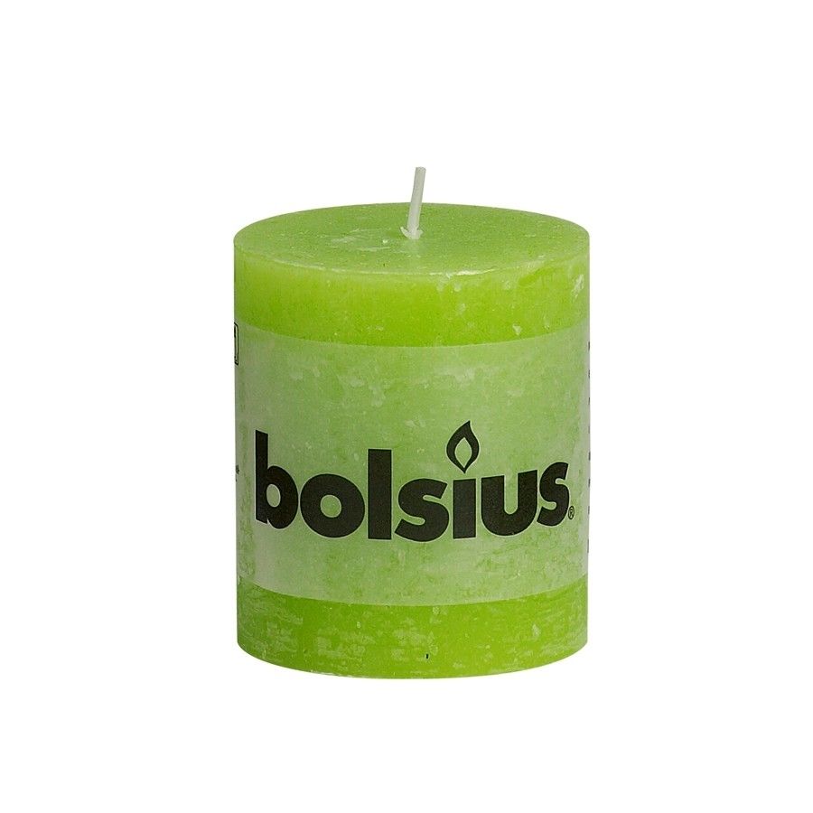 Bolsius Kaars Rustiek 10X10 Cm Lemon huismerk kopen in de aanbieding