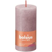 Bolsius kaars rustiek 10x5 cm ash rose