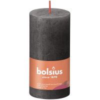 Bolsius kaars rustiek 10x5 cm stormy grey