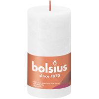 Bolsius kaars rustiek 13x7 cm cloudy wit