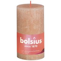 Bolsius kaars rustiek 13x7 cm misty pink