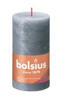 Bolsius kaars rustiek 13x7 cm slate blue