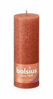 Bolsius kaars rustiek 7x13 cm earthy orange