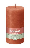 Bolsius kaars rustiek 7x13 cm earthy orange