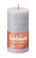 Bolsius kaars rustiek 7x13 cm frosted lavender