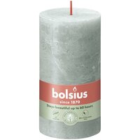 Bolsius kaars rustiek 7x13 cm jade green