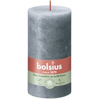 Bolsius kaars rustiek 7x13 cm slate blue