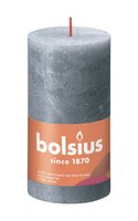 Bolsius kaars rustiek 7x13 cm slate blue