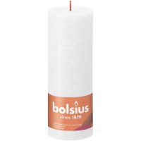 Bolsius kaars rustiek 7x19 cm cloudy wit