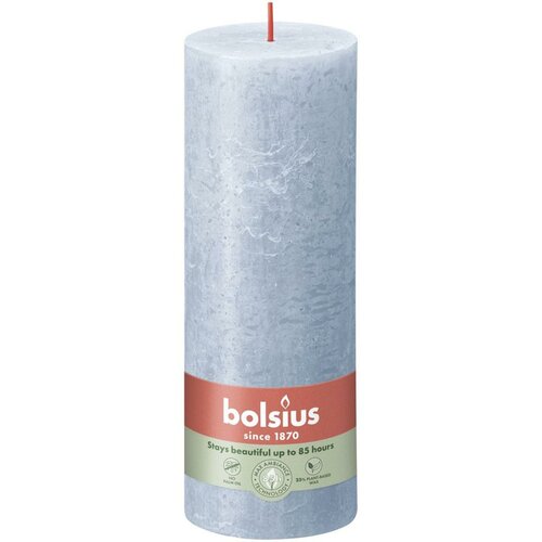 Bolsius kaars rustiek 7x19 cm sky blue